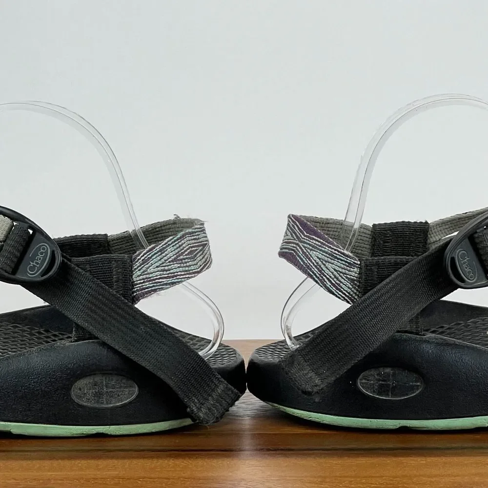 Womens Chaco Z/2‎ Strappy Comfort Outdoor Walking Hiking Sandals Size 9 M GUC